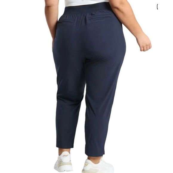 Athleta navy Brooklyn ankle jogger pants size 22 - Picture 2 of 11
